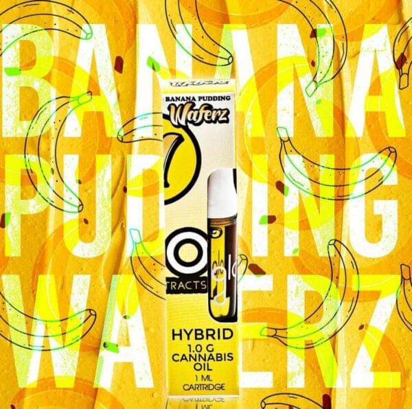 Buy Banana Pudding waferz Glo Cart - OfficIal Glo Extract