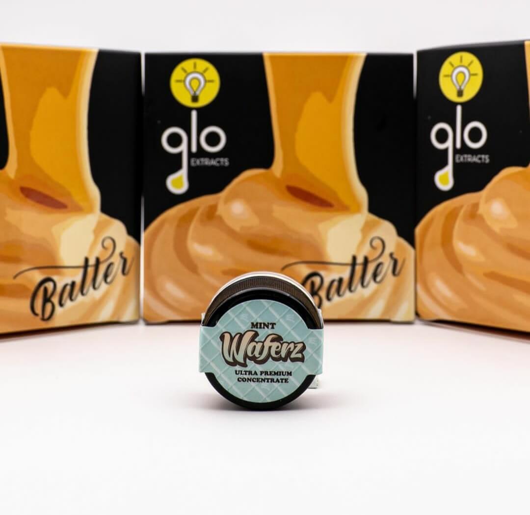 Buy Glo Extracts Mint waferz Batter - Official Glo Extract